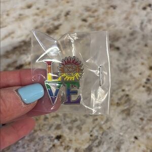 Supernatural LOVE Pin